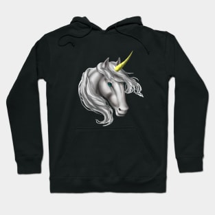 White Unicorn Hoodie